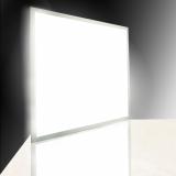 LED flat panel light 48W household items pure white super bright embedded ultra-thin ceiling light 600*600, cold white light 6000K square light office kitchen bathroom light [energy class A+] (two per box)